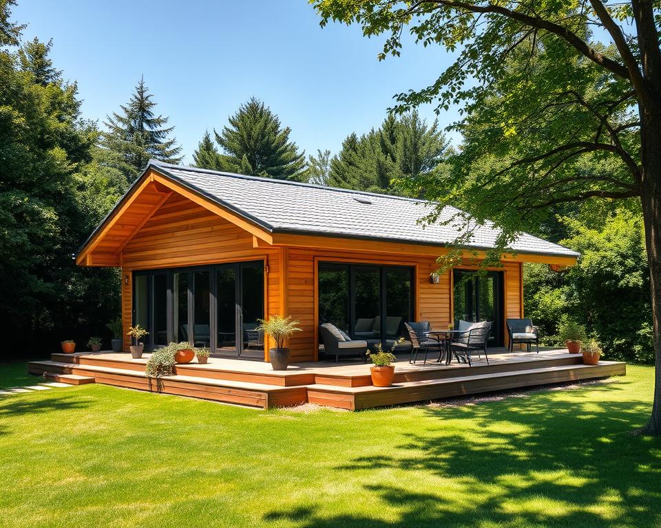 Fjordholz Gartenbungalow Eigenschaften Fjordholz Gartenbungalow Eigenschaften