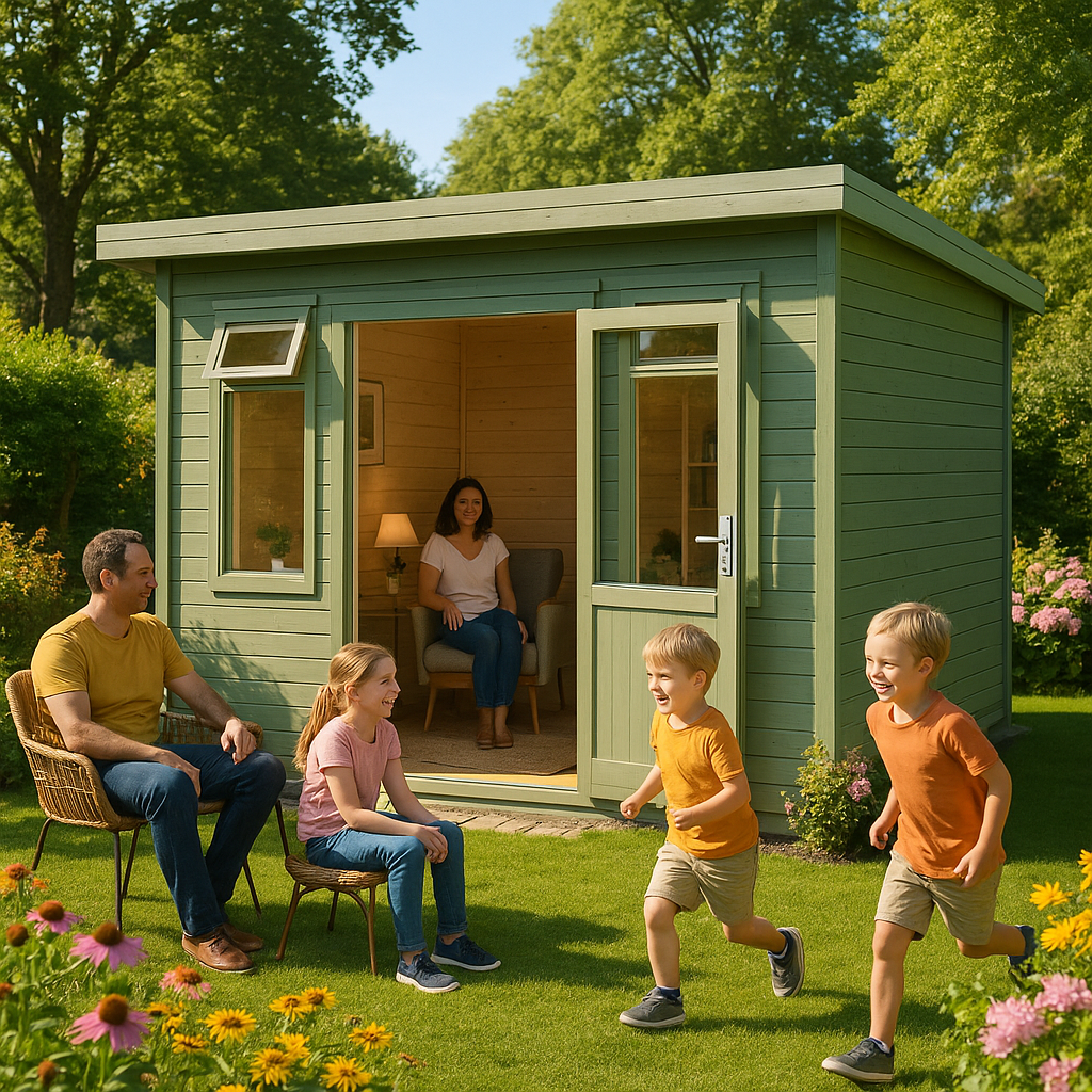 Fjordholz Gartenbungalow Modell Aargau 70