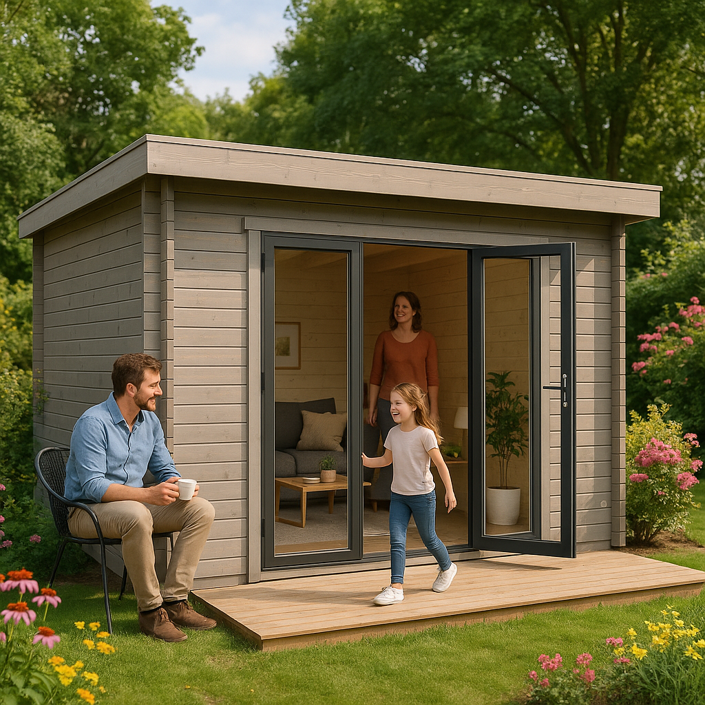 Fjordholz Gartenbungalow Modell Gorbea 44