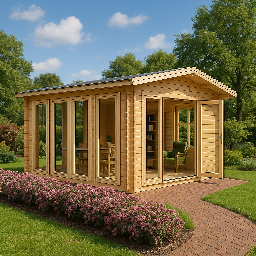 Fjordholz Gartenbungalow Modell Marina 70