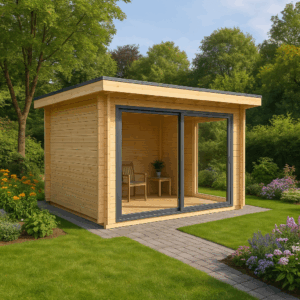 Fjordholz Gartenbungalow Modell Q-BIC Alu 44 B Unkategorisiert online kaufen