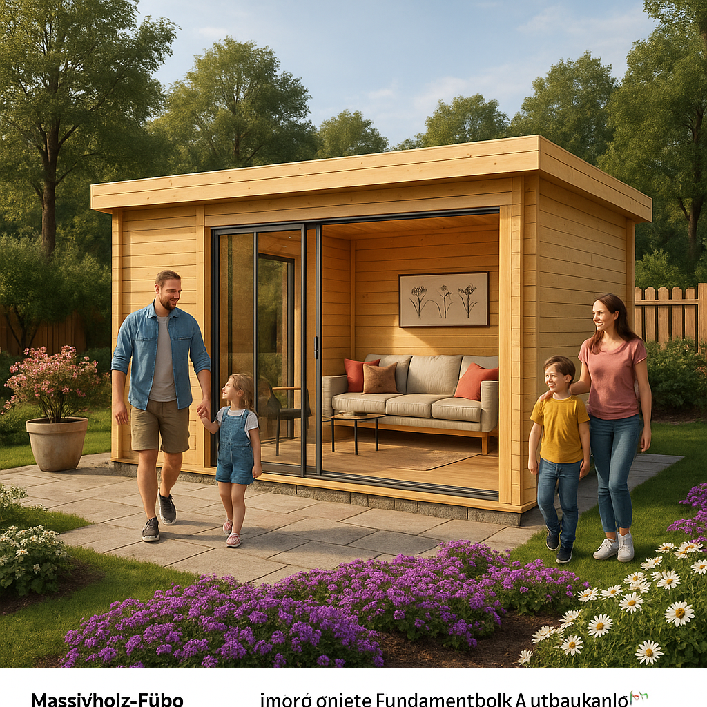 Fjordholz Gartenbungalow Alu Concept 44 C