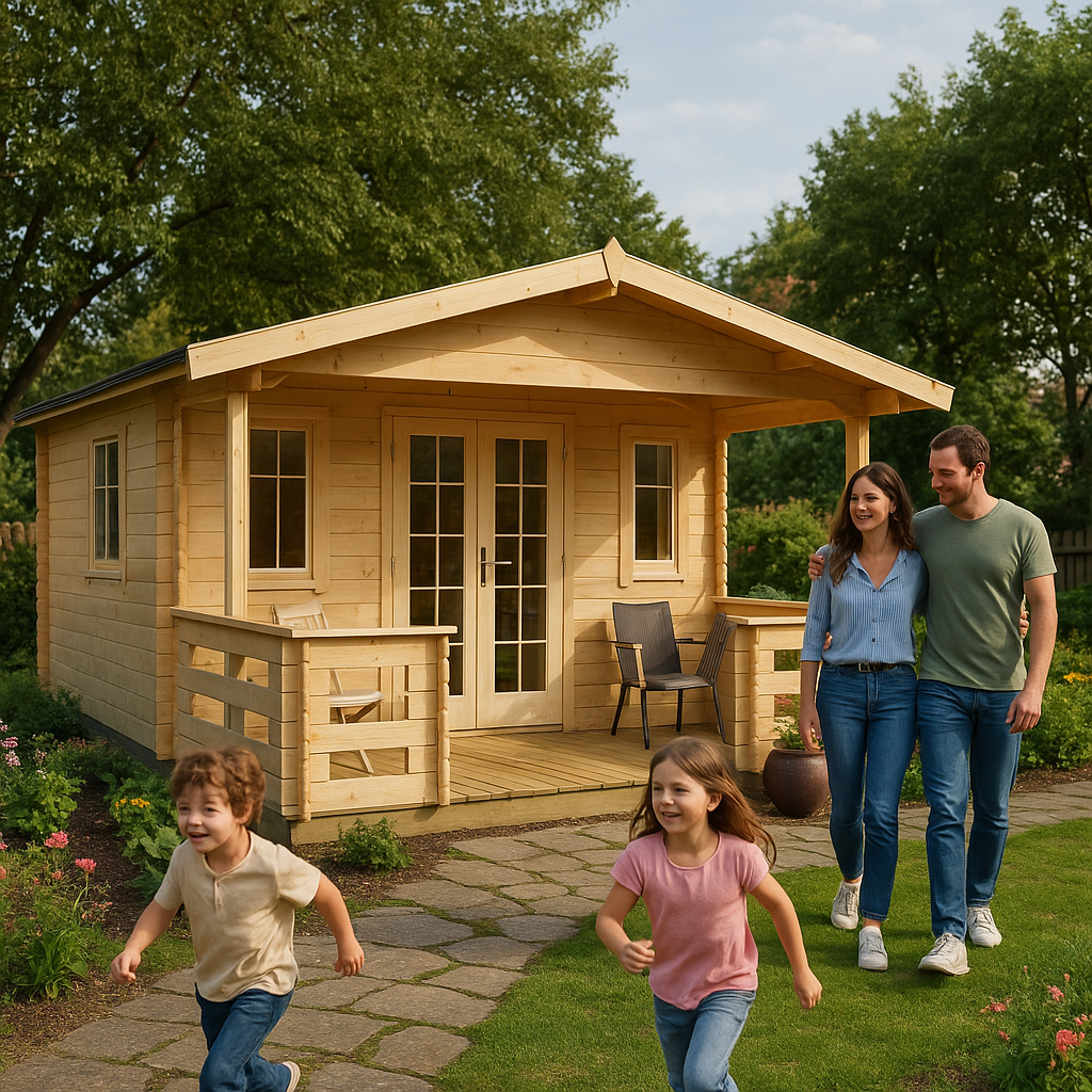 Fjordholz Gartenbungalow Modell Franjo 44 B