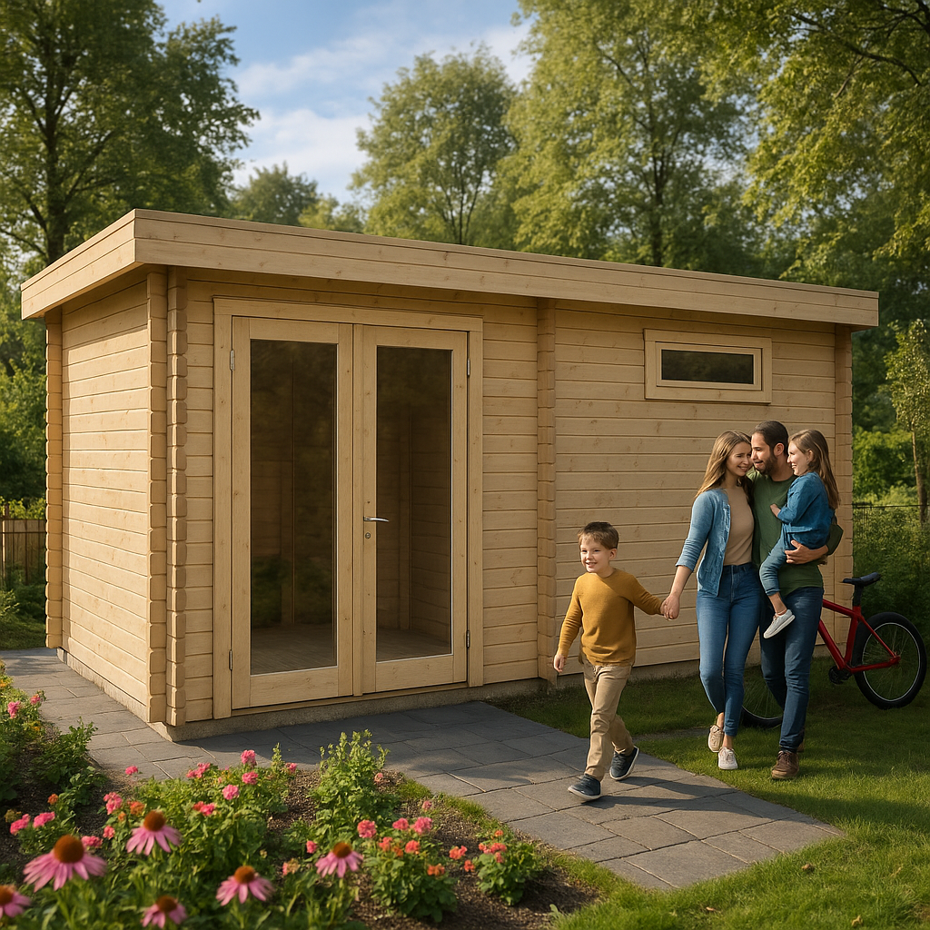 Fjordholz Gartenbungalow Modell Helmer 44