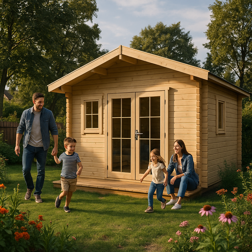 Fjordholz Gartenbungalow Modell Kim 70 G