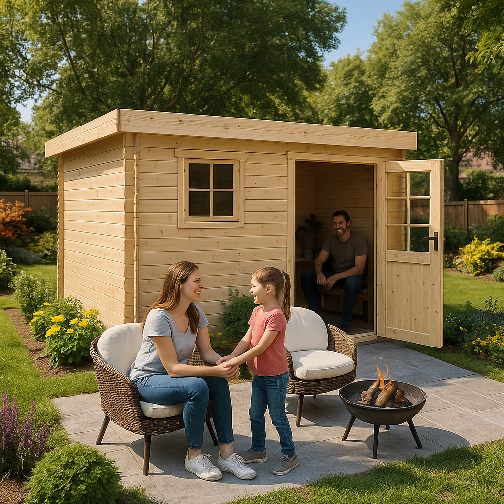 Fjordholz Gartenbungalow Modell Linz 28 E