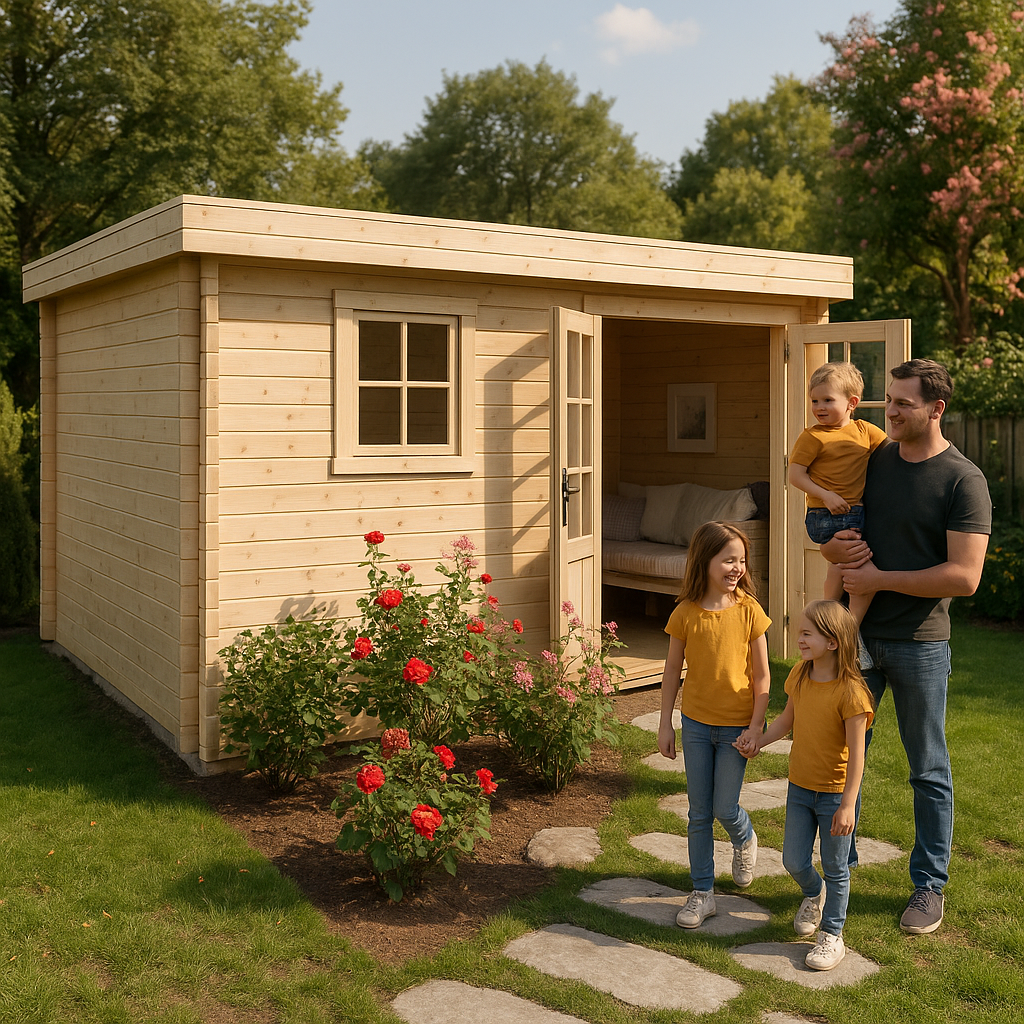 Fjordholz Gartenbungalow Modell Linz 28 G