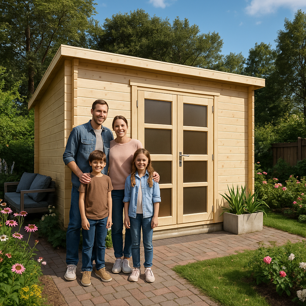 Fjordholz Gartenbungalow Modell Max 44 I