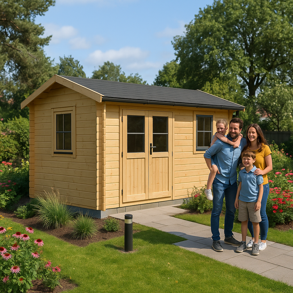 Fjordholz Gartenbungalow Modell Narvic 44 B