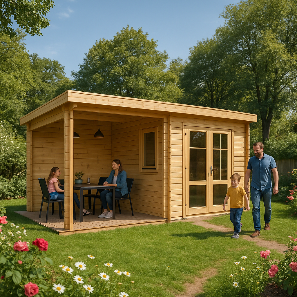 Fjordholz Gartenbungalow Modell Ronya 70