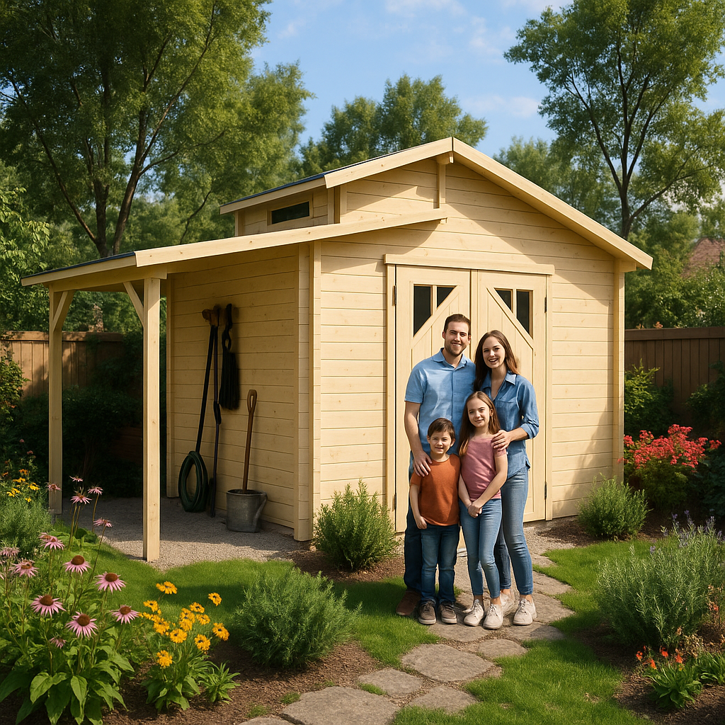 Fjordholz Gartenbungalow Modell Varianta 44 F +SD