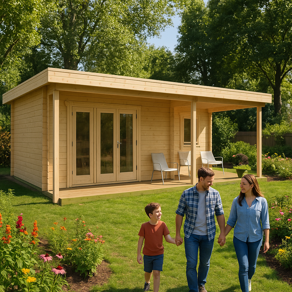 Fjordholz Gartenlounge Modell Oskar 44