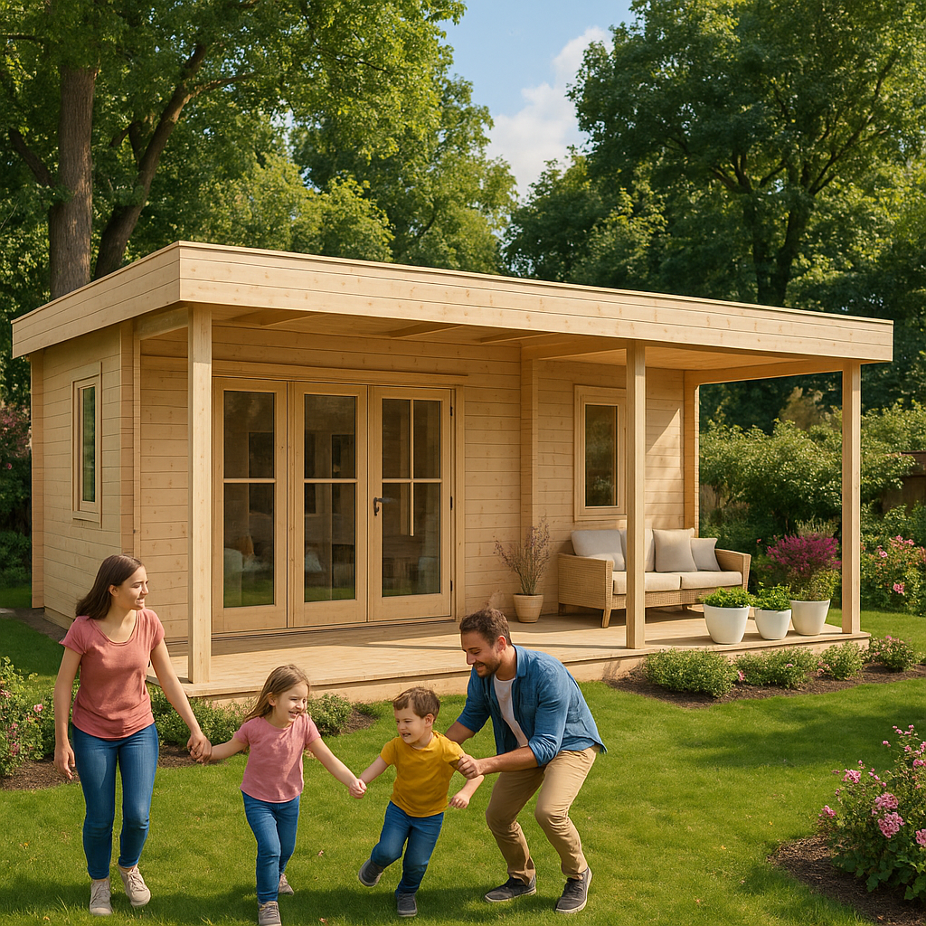 Fjordholz Gartenlounge Modell Oskar 70