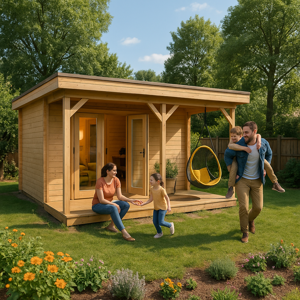 Fjordholz Gartenlounge Modell Rose 70
